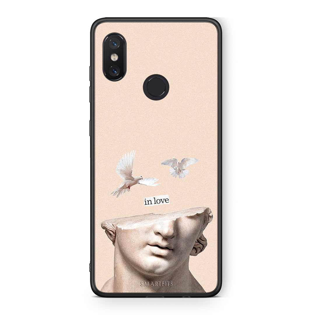 Xiaomi Mi 8 In Love θήκη από τη Smartfits με σχέδιο στο πίσω μέρος και μαύρο περίβλημα | Smartphone case with colorful back and black bezels by Smartfits