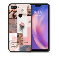 Thumbnail for Θήκη Xiaomi Mi 8 Lite Aesthetic Collage από τη Smartfits με σχέδιο στο πίσω μέρος και μαύρο περίβλημα | Xiaomi Mi 8 Lite Aesthetic Collage case with colorful back and black bezels