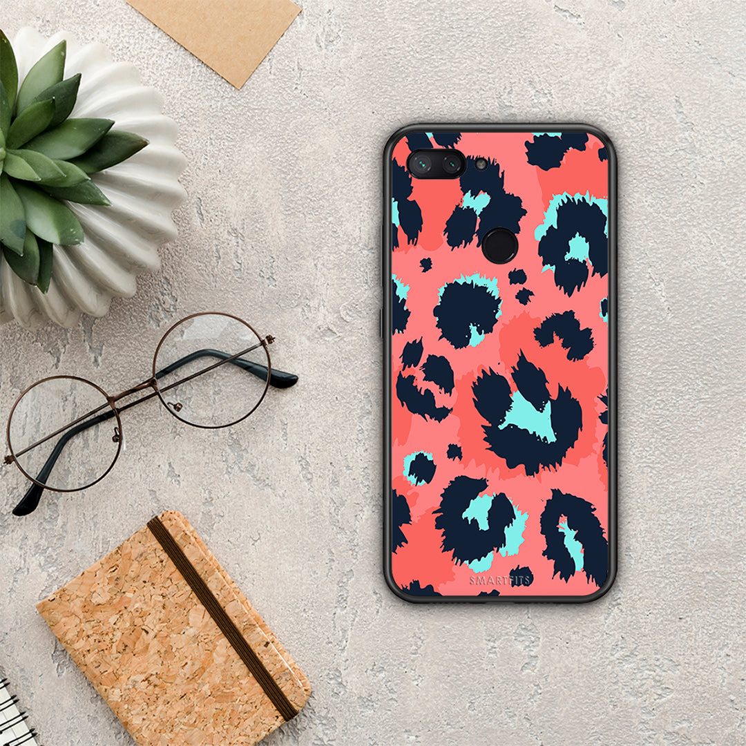 Animal Pink Leopard - Xiaomi Mi 8 Lite θήκη