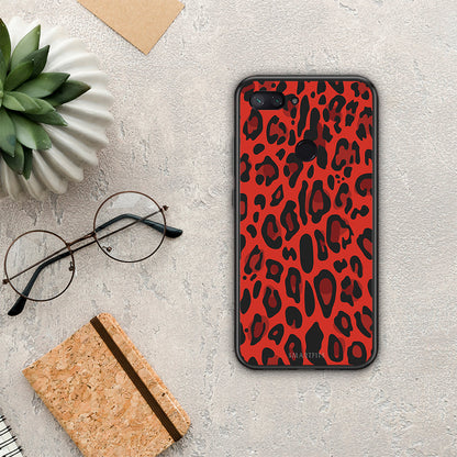Animal Red Leopard - Xiaomi Mi 8 Lite θήκη