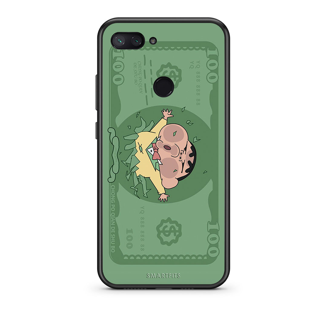 Xiaomi Mi 8 Lite Big Money Θήκη Αγίου Βαλεντίνου από τη Smartfits με σχέδιο στο πίσω μέρος και μαύρο περίβλημα | Smartphone case with colorful back and black bezels by Smartfits