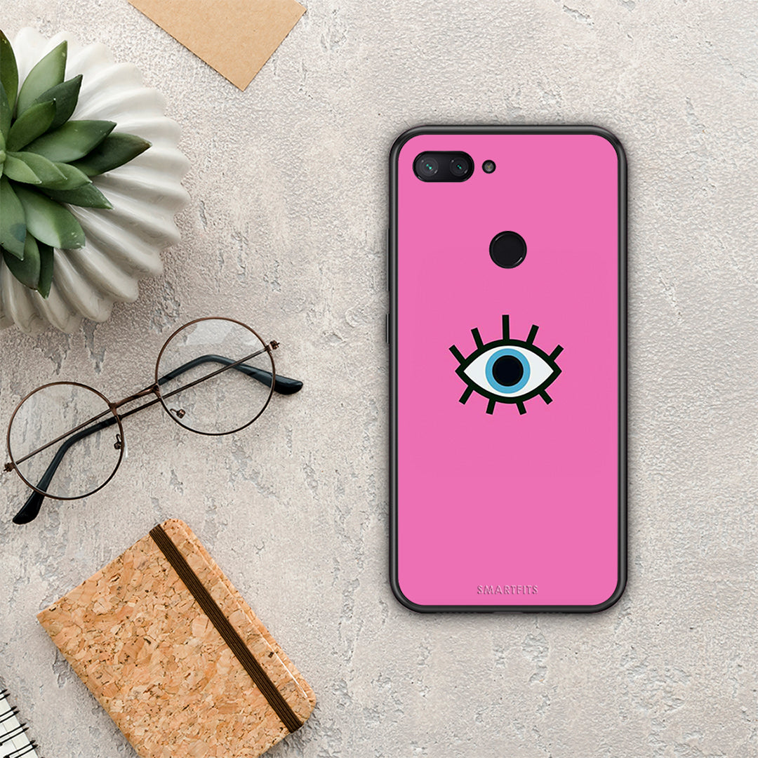 Blue Eye Pink - Xiaomi Mi 8 Lite θήκη
