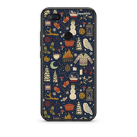 Thumbnail for Xiaomi Mi 8 Lite Christmas Elements θήκη από τη Smartfits με σχέδιο στο πίσω μέρος και μαύρο περίβλημα | Smartphone case with colorful back and black bezels by Smartfits