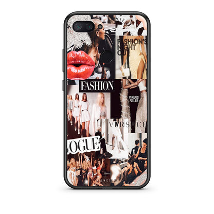Xiaomi Mi 8 Lite Collage Fashion Θήκη Αγίου Βαλεντίνου από τη Smartfits με σχέδιο στο πίσω μέρος και μαύρο περίβλημα | Smartphone case with colorful back and black bezels by Smartfits
