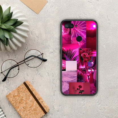 Collage Red Roses - Xiaomi Mi 8 Lite θήκη