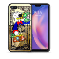 Thumbnail for Θήκη Xiaomi Mi 8 Lite Duck Money από τη Smartfits με σχέδιο στο πίσω μέρος και μαύρο περίβλημα | Xiaomi Mi 8 Lite Duck Money case with colorful back and black bezels