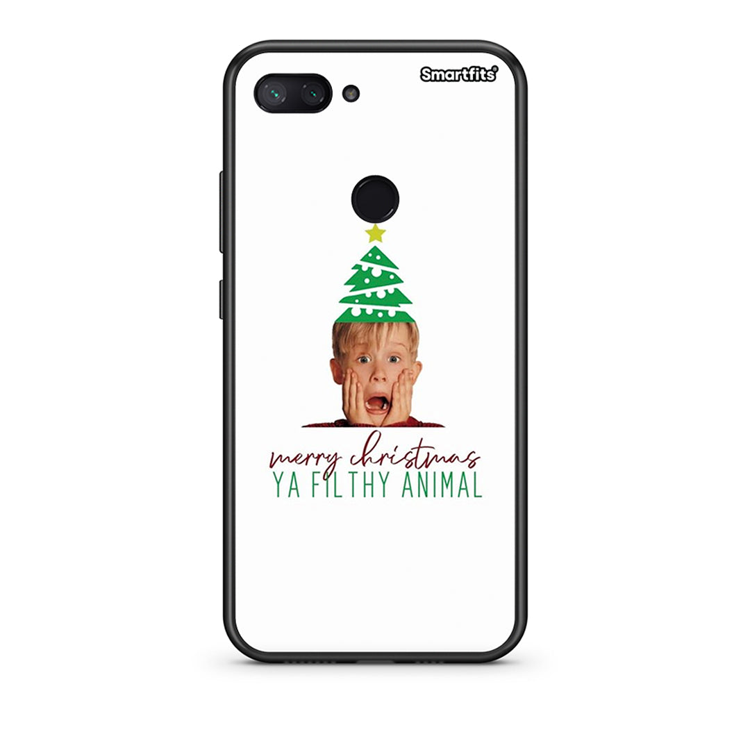 Xiaomi Mi 8 Lite Filthy Animal θήκη από τη Smartfits με σχέδιο στο πίσω μέρος και μαύρο περίβλημα | Smartphone case with colorful back and black bezels by Smartfits