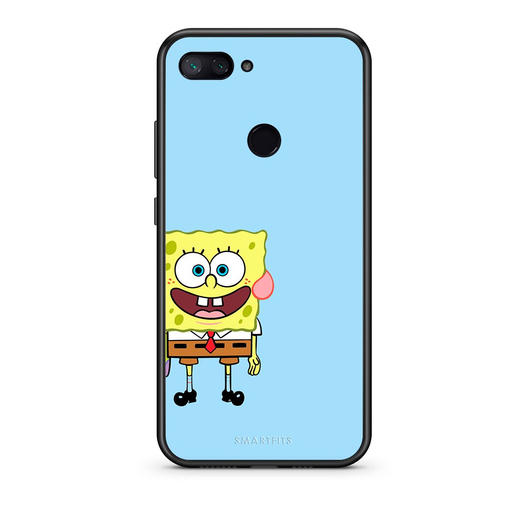 Xiaomi Mi 8 Lite Friends Bob θήκη από τη Smartfits με σχέδιο στο πίσω μέρος και μαύρο περίβλημα | Smartphone case with colorful back and black bezels by Smartfits