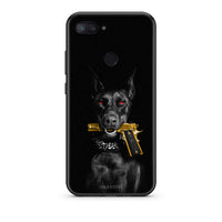 Thumbnail for Xiaomi Mi 8 Lite Golden Gun Θήκη Αγίου Βαλεντίνου από τη Smartfits με σχέδιο στο πίσω μέρος και μαύρο περίβλημα | Smartphone case with colorful back and black bezels by Smartfits