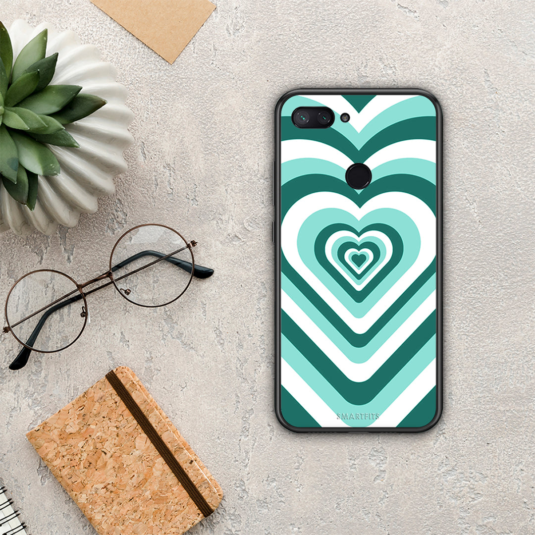 Green Hearts - Xiaomi Mi 8 Lite θήκη
