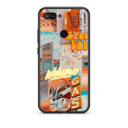 Xiaomi Mi 8 Lite Groovy Babe Θήκη Αγίου Βαλεντίνου από τη Smartfits με σχέδιο στο πίσω μέρος και μαύρο περίβλημα | Smartphone case with colorful back and black bezels by Smartfits
