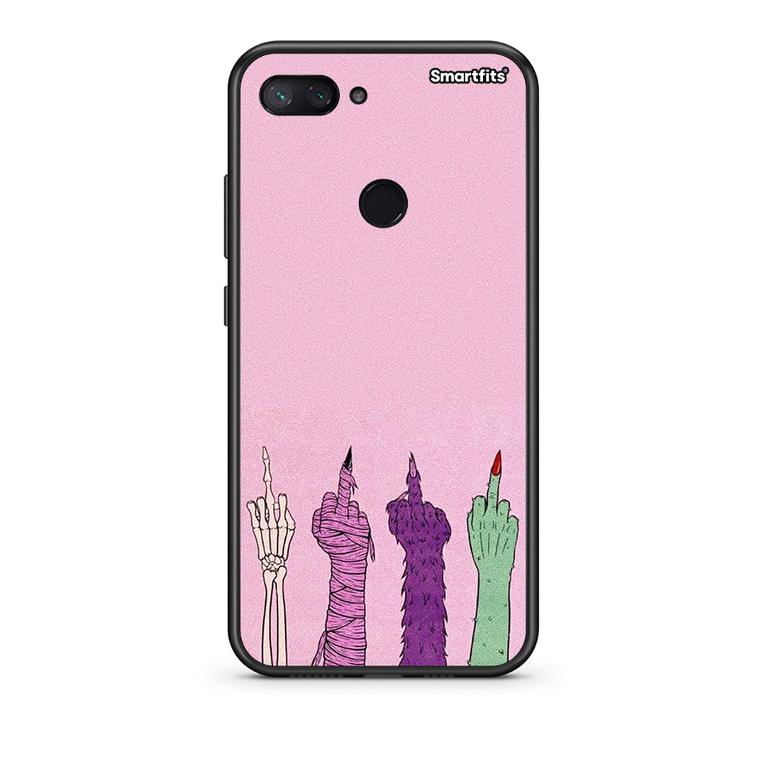 Xiaomi Mi 8 Lite Halloween Be A Lady Θήκη από τη Smartfits με σχέδιο στο πίσω μέρος και μαύρο περίβλημα | Smartphone case with colorful back and black bezels by Smartfits