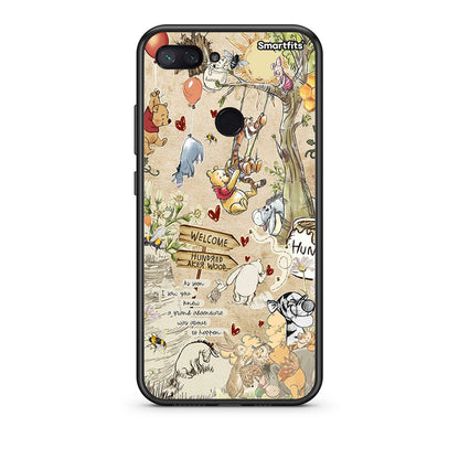 Xiaomi Mi 8 Lite Happy Friends θήκη από τη Smartfits με σχέδιο στο πίσω μέρος και μαύρο περίβλημα | Smartphone case with colorful back and black bezels by Smartfits