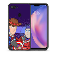 Thumbnail for Θήκη Xiaomi Mi 8 Lite Infinity Story από τη Smartfits με σχέδιο στο πίσω μέρος και μαύρο περίβλημα | Xiaomi Mi 8 Lite Infinity Story case with colorful back and black bezels