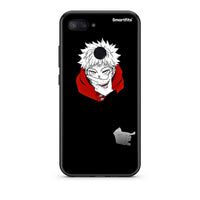 Thumbnail for Xiaomi Mi 8 Lite Itadori Anime θήκη από τη Smartfits με σχέδιο στο πίσω μέρος και μαύρο περίβλημα | Smartphone case with colorful back and black bezels by Smartfits