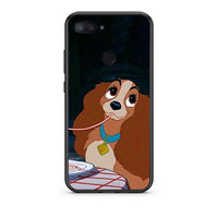 Thumbnail for Xiaomi Mi 8 Lite Lady And Tramp 2 Θήκη Αγίου Βαλεντίνου από τη Smartfits με σχέδιο στο πίσω μέρος και μαύρο περίβλημα | Smartphone case with colorful back and black bezels by Smartfits