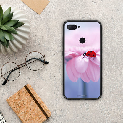 Ladybug Flower - Xiaomi Mi 8 Lite θήκη