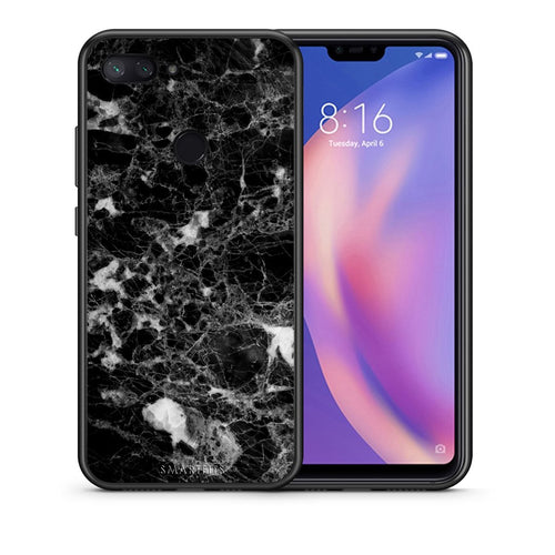 Θήκη Xiaomi Mi 8 Lite Male Marble από τη Smartfits με σχέδιο στο πίσω μέρος και μαύρο περίβλημα | Xiaomi Mi 8 Lite Male Marble case with colorful back and black bezels