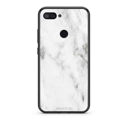 2 - Xiaomi Mi 8 Lite  White marble case, cover, bumper