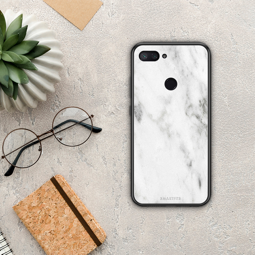 Marble White - Xiaomi Mi 8 Lite θήκη