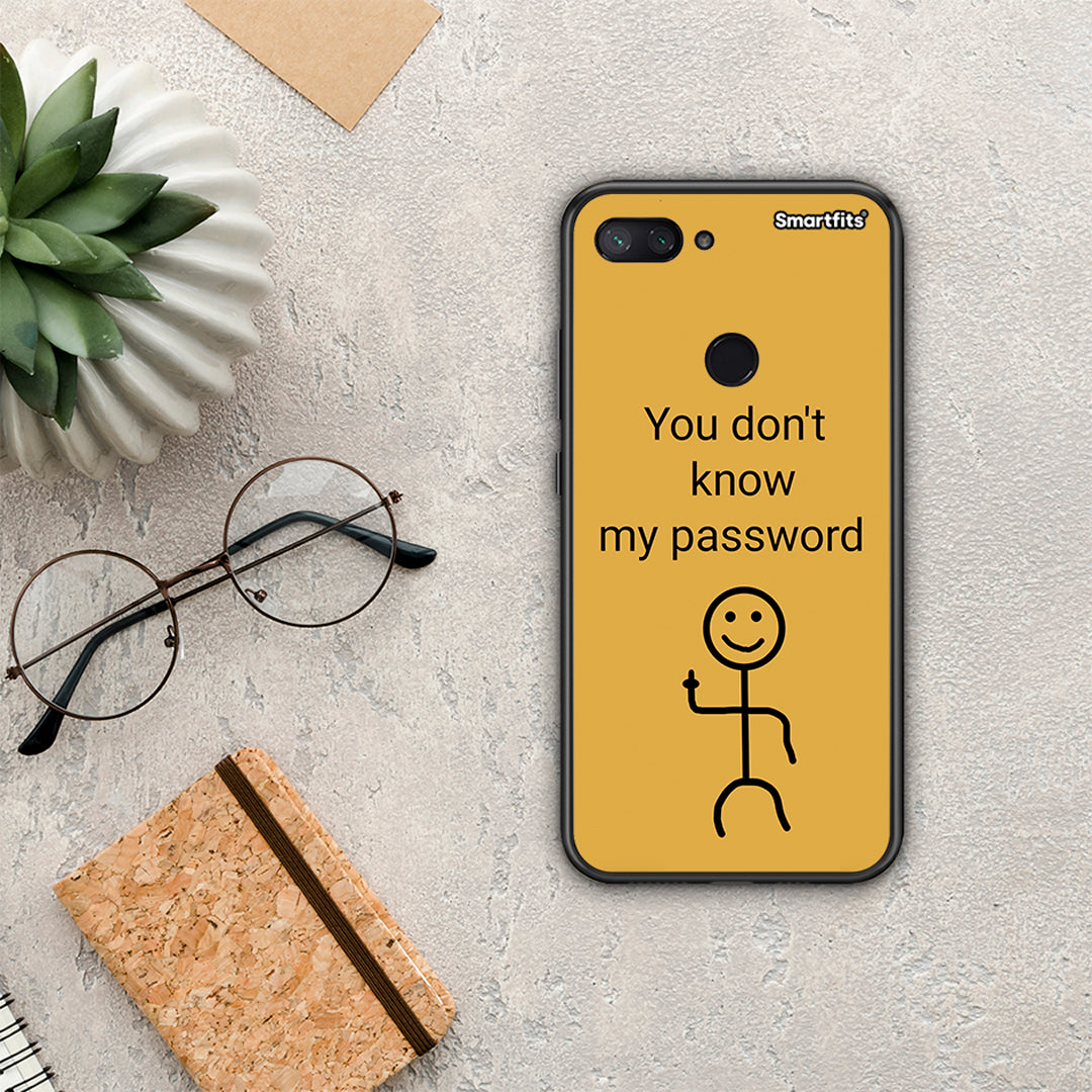 My Password - Xiaomi Mi 8 Lite θήκη