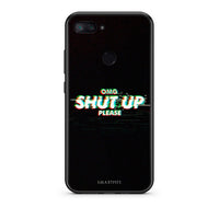 Thumbnail for Xiaomi Mi 8 Lite OMG ShutUp θήκη από τη Smartfits με σχέδιο στο πίσω μέρος και μαύρο περίβλημα | Smartphone case with colorful back and black bezels by Smartfits