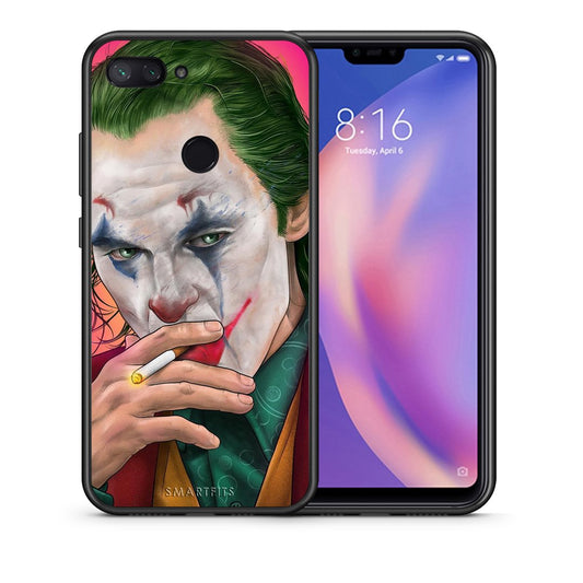 Θήκη Xiaomi Mi 8 Lite JokesOnU PopArt από τη Smartfits με σχέδιο στο πίσω μέρος και μαύρο περίβλημα | Xiaomi Mi 8 Lite JokesOnU PopArt case with colorful back and black bezels