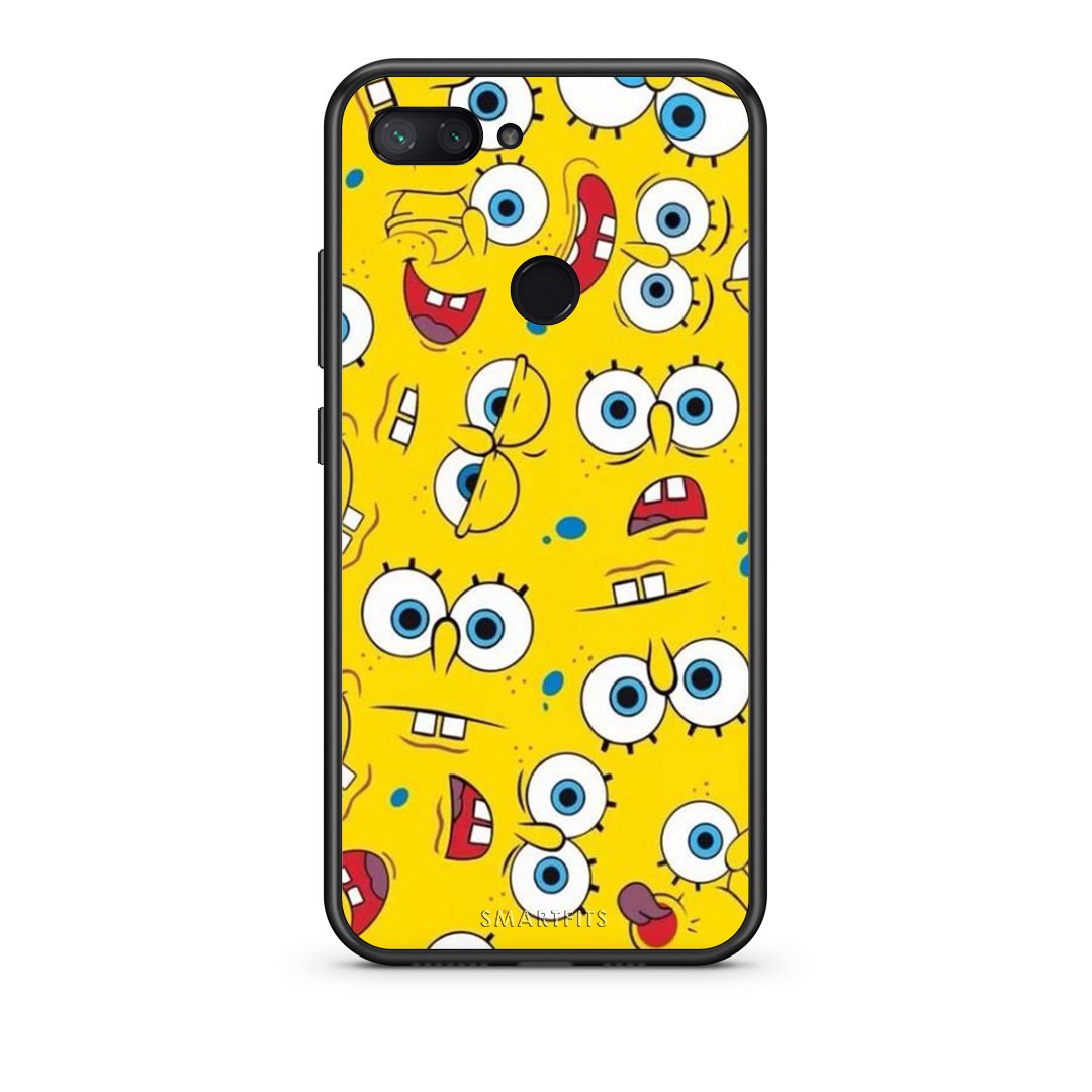 4 - Xiaomi Mi 8 Lite Sponge PopArt case, cover, bumper