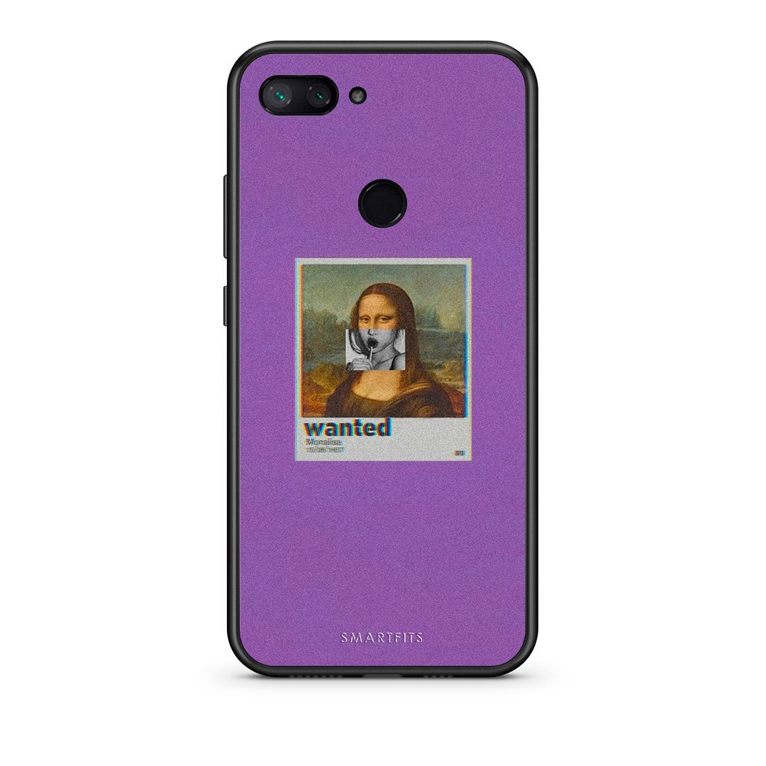 4 - Xiaomi Mi 8 Lite Monalisa Popart case, cover, bumper