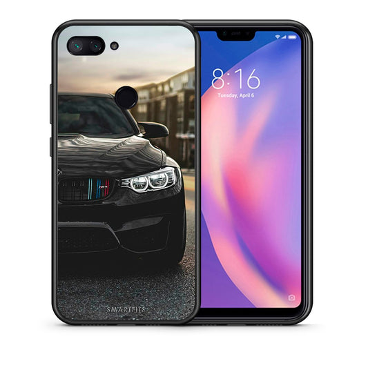 Θήκη Xiaomi Mi 8 Lite M3 Racing από τη Smartfits με σχέδιο στο πίσω μέρος και μαύρο περίβλημα | Xiaomi Mi 8 Lite M3 Racing case with colorful back and black bezels