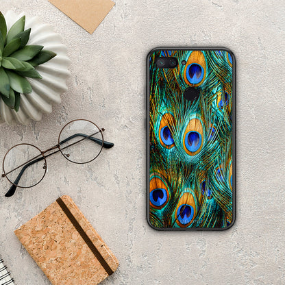 Real Peacock Feathers - Xiaomi Mi 8 Lite θήκη