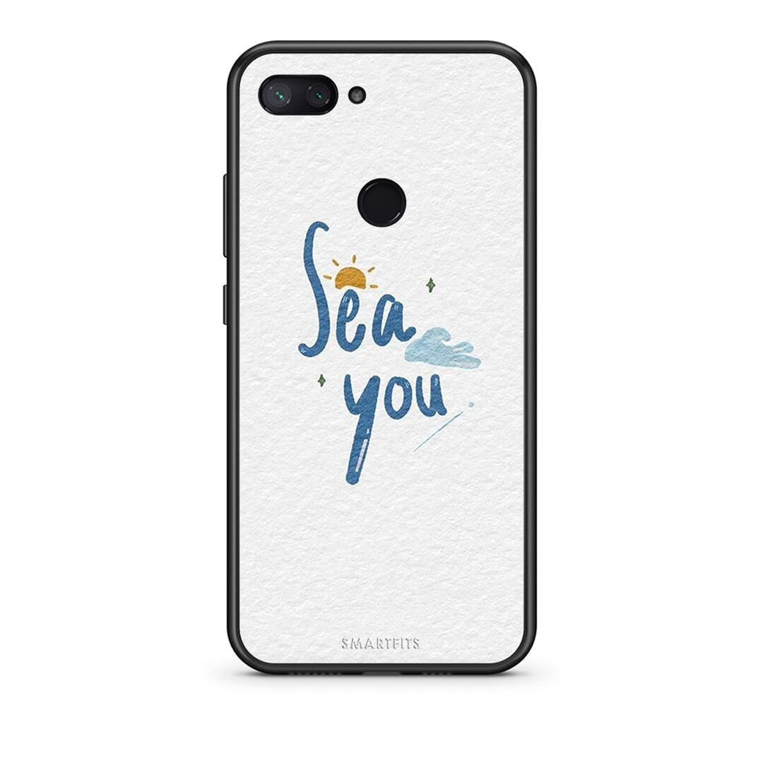 Xiaomi Mi 8 Lite Sea You Θήκη από τη Smartfits με σχέδιο στο πίσω μέρος και μαύρο περίβλημα | Smartphone case with colorful back and black bezels by Smartfits