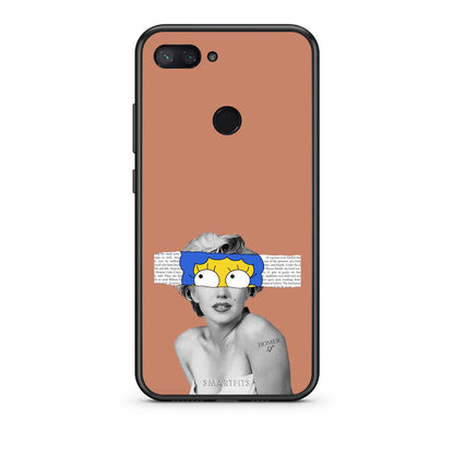 Xiaomi Mi 8 Lite Sim Merilyn θήκη από τη Smartfits με σχέδιο στο πίσω μέρος και μαύρο περίβλημα | Smartphone case with colorful back and black bezels by Smartfits