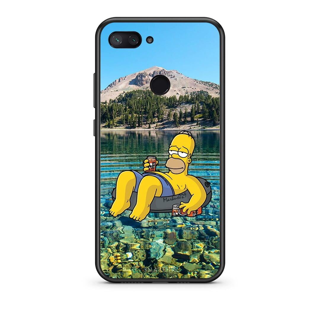 Xiaomi Mi 8 Lite Summer Happiness Θήκη από τη Smartfits με σχέδιο στο πίσω μέρος και μαύρο περίβλημα | Smartphone case with colorful back and black bezels by Smartfits