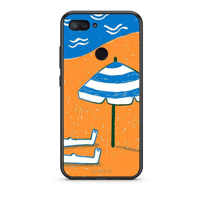 Xiaomi Mi 8 Lite Summering Θήκη από τη Smartfits με σχέδιο στο πίσω μέρος και μαύρο περίβλημα | Smartphone case with colorful back and black bezels by Smartfits