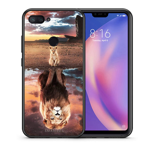 Θήκη Αγίου Βαλεντίνου Xiaomi Mi 8 Lite Sunset Dreams από τη Smartfits με σχέδιο στο πίσω μέρος και μαύρο περίβλημα | Xiaomi Mi 8 Lite Sunset Dreams case with colorful back and black bezels