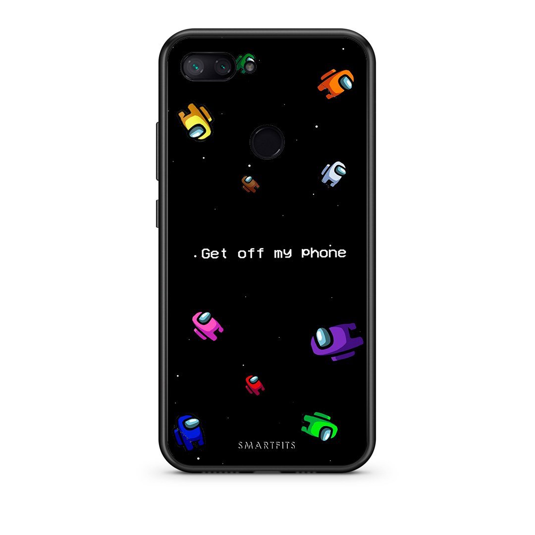4 - Xiaomi Mi 8 Lite AFK Text case, cover, bumper