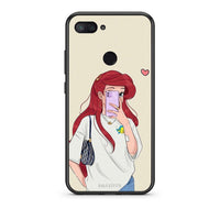 Thumbnail for Xiaomi Mi 8 Lite Walking Mermaid Θήκη από τη Smartfits με σχέδιο στο πίσω μέρος και μαύρο περίβλημα | Smartphone case with colorful back and black bezels by Smartfits