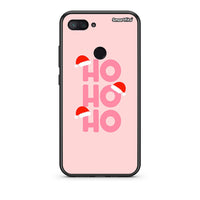 Thumbnail for Xiaomi Mi 8 Lite Xmas Ho Ho Ho θήκη από τη Smartfits με σχέδιο στο πίσω μέρος και μαύρο περίβλημα | Smartphone case with colorful back and black bezels by Smartfits