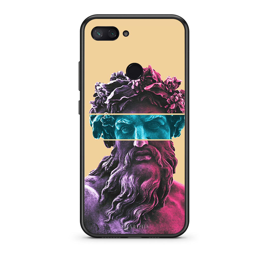 Xiaomi Mi 8 Lite Zeus Art Θήκη Αγίου Βαλεντίνου από τη Smartfits με σχέδιο στο πίσω μέρος και μαύρο περίβλημα | Smartphone case with colorful back and black bezels by Smartfits