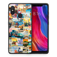 Thumbnail for Θήκη Xiaomi Mi 8 Live To Travel από τη Smartfits με σχέδιο στο πίσω μέρος και μαύρο περίβλημα | Xiaomi Mi 8 Live To Travel case with colorful back and black bezels