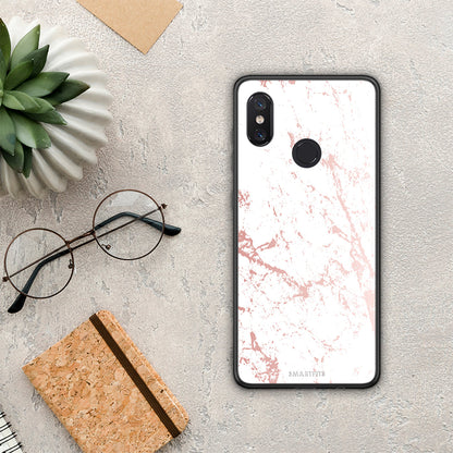 Marble Pink Splash - Xiaomi Mi 8 θήκη