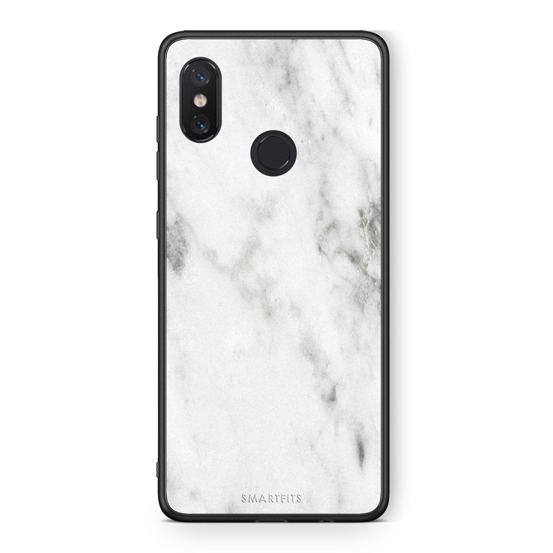 2 - Xiaomi Mi 8 White marble case, cover, bumper
