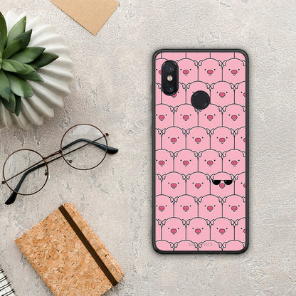 Pig Glasses - Xiaomi Mi 8 θήκη