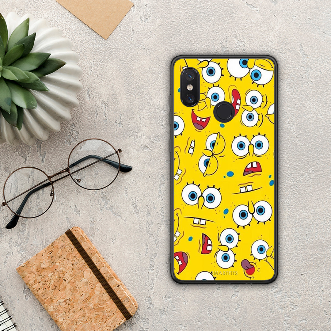 PopArt Sponge - Xiaomi Mi 8 θήκη