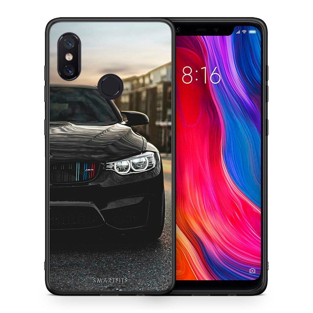 Θήκη Xiaomi Mi 8 M3 Racing από τη Smartfits με σχέδιο στο πίσω μέρος και μαύρο περίβλημα | Xiaomi Mi 8 M3 Racing case with colorful back and black bezels