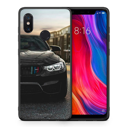 Θήκη Xiaomi Mi 8 M3 Racing από τη Smartfits με σχέδιο στο πίσω μέρος και μαύρο περίβλημα | Xiaomi Mi 8 M3 Racing case with colorful back and black bezels