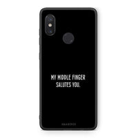 Thumbnail for Xiaomi Mi 8 Salute θήκη από τη Smartfits με σχέδιο στο πίσω μέρος και μαύρο περίβλημα | Smartphone case with colorful back and black bezels by Smartfits