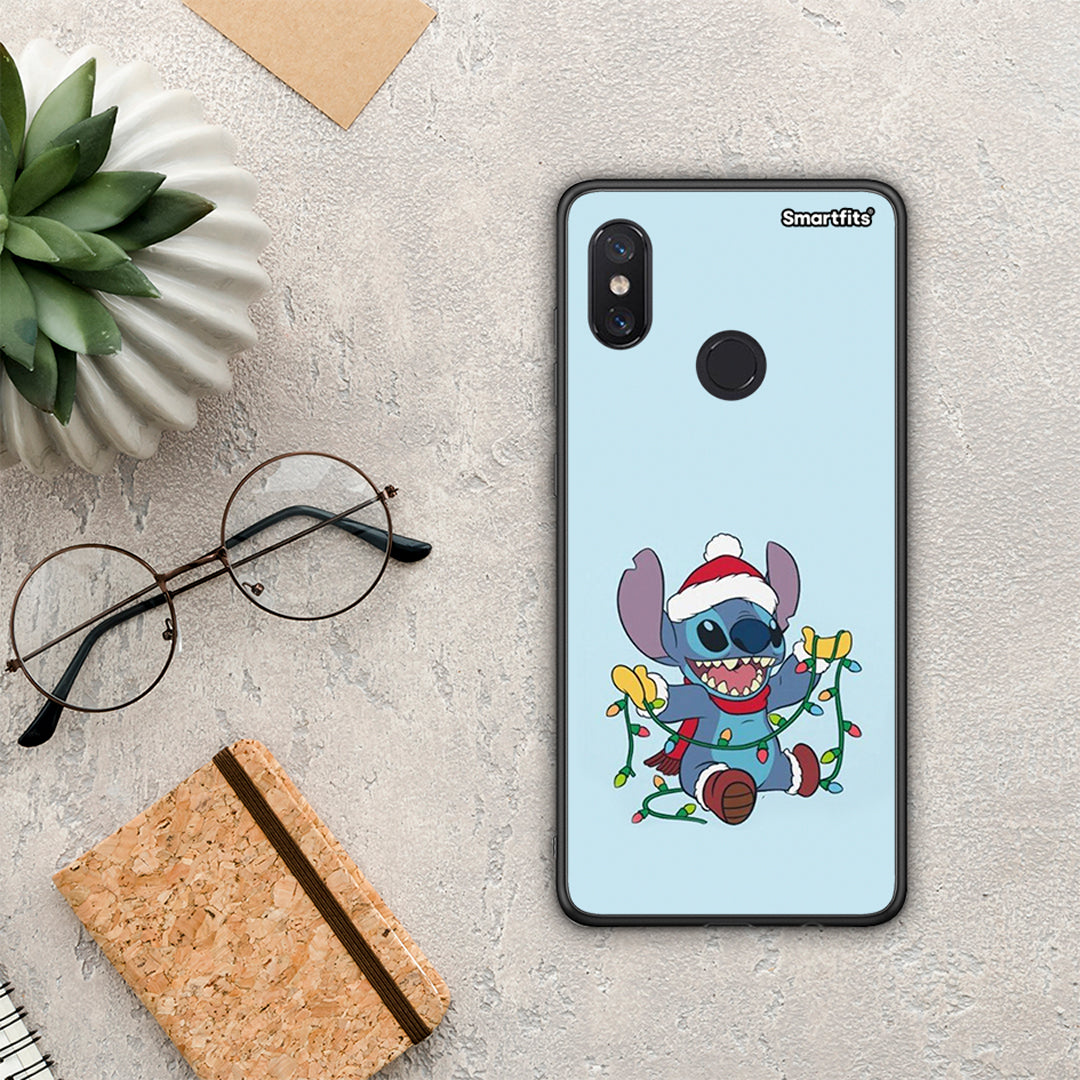 Santa Stich - Xiaomi Mi 8 θήκη