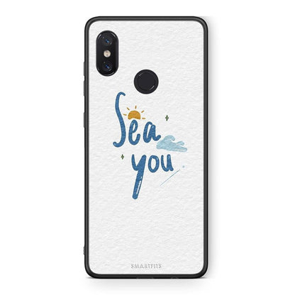 Xiaomi Mi 8 Sea You Θήκη από τη Smartfits με σχέδιο στο πίσω μέρος και μαύρο περίβλημα | Smartphone case with colorful back and black bezels by Smartfits